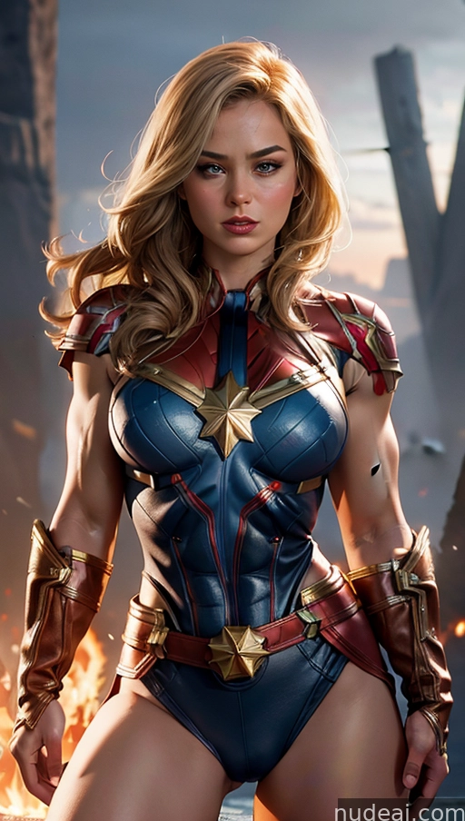 a close up of a woman in a costume with a sword
