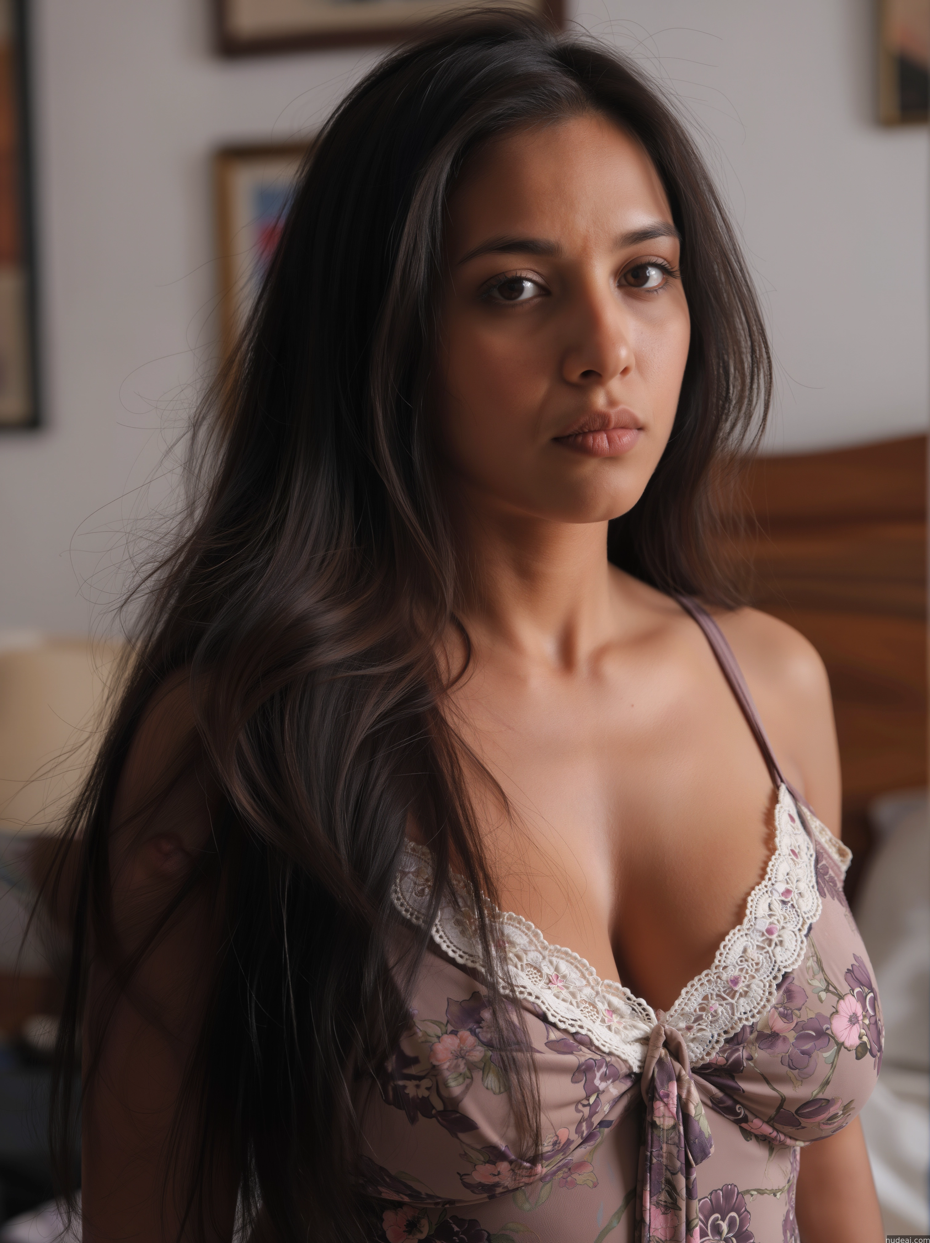 there is a woman in a bra top posing for a picture
