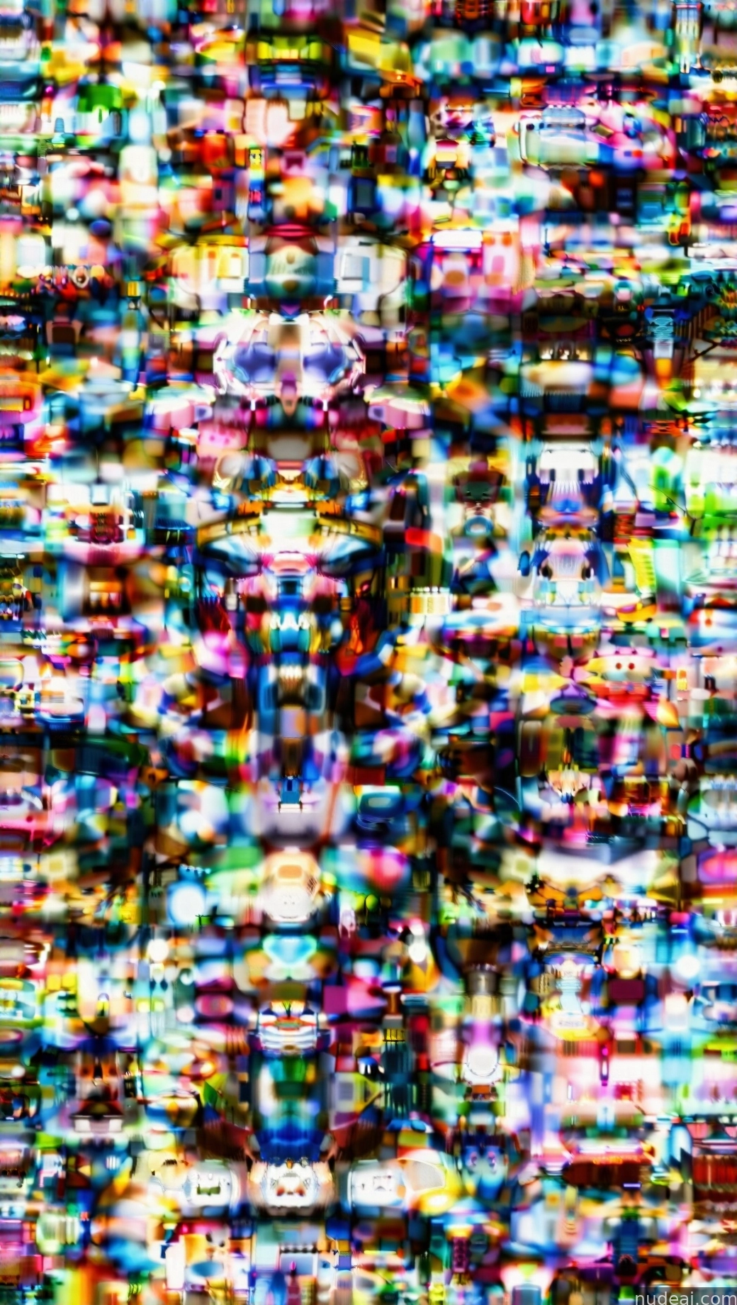 a close up of a television screen with a lot of small televisions