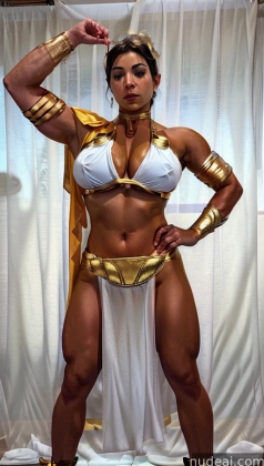 araffe woman in a costume posing for a picture