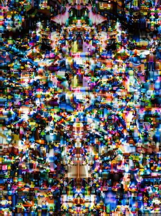 a close up of a television screen with a lot of different images