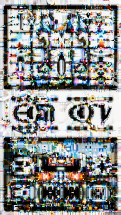 a close up of a tv screen with a lot of different images